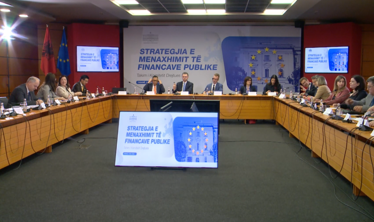 Menaxhimi i financave publike  prezantohet strategjia nga ministri i Financave Ervin Mete