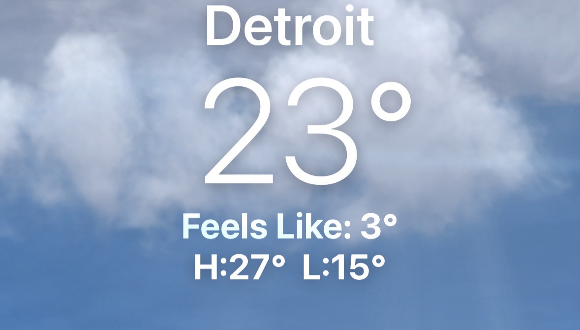 Ajër shumë i ftohtë po mbërrin në Metro Detroit — paralajmërohen temperatura nën zero dhe rrezik i lartë i ngrirjes