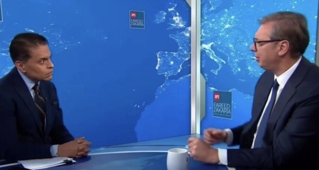 Zakaria  gazetar i CNN  përballë Vuçiçit  Serbia e sotme ende përplaset me hijen e Srebrenicës